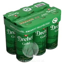 Dréher Gold Multipack DOB 6*0,5l /4/-DRS