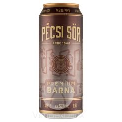 Pécsi Prémium Barna 0,5l DOB 5,8%-DRS