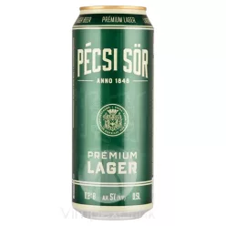 Pécsi Prémium Lager 0,5l DOB 5% /24/DRS