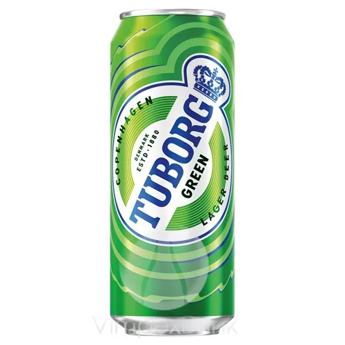 Tuborg Green 4,6% 0,5l DOB /24/ -DRS