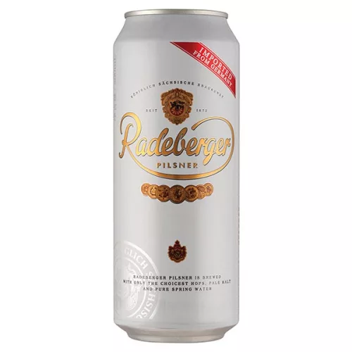Radeberger sör 0,5l 4,8% DOB -DRS
