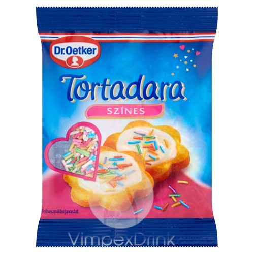 Dr.Oetker Tortadara színes 30g