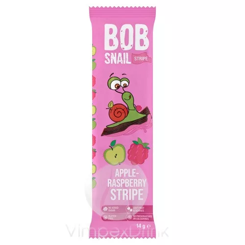 Bob Snail Gyümölcsszelet Alma-málna 14g