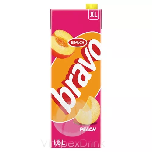 Rauch Bravo Őszibarack 1,5l TETRA