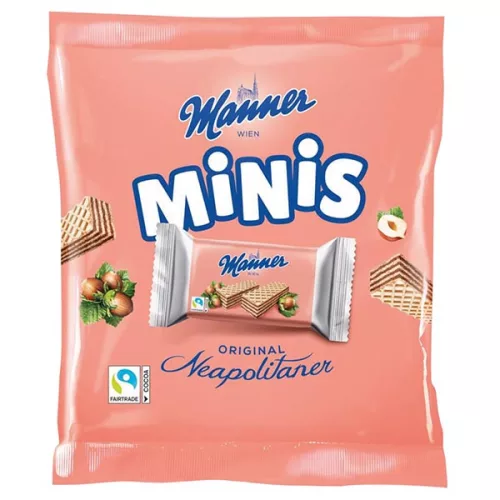 Manner Minis mogyorós ostya 150g