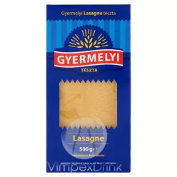 GYERMELYI 4TOJ. DURUM LASAGNE 500G