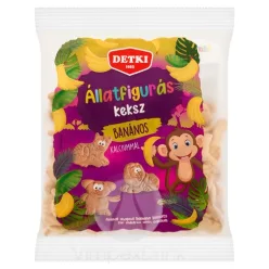 Detki Állatfigurás Banános keksz 160g