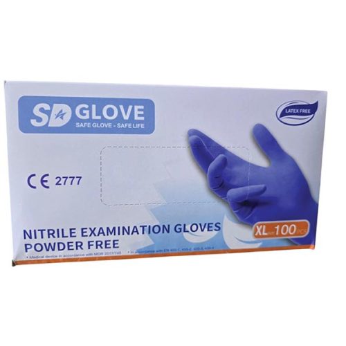 SD Glove Nitril P.mentes kesztyű100db XL