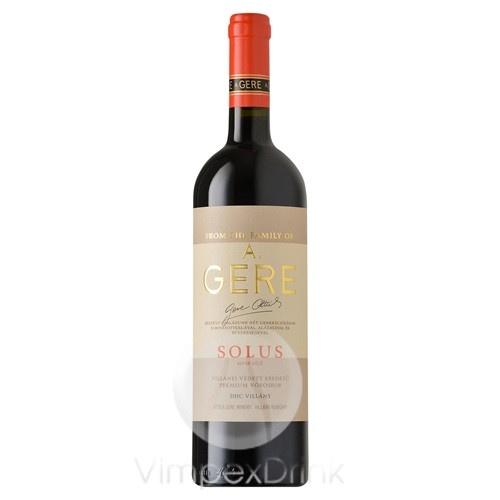 Gere A. Villányi SOLUS Merlot 0,75l DRS