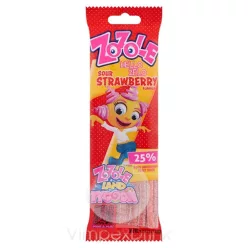 Zozole Eper ízű gumicukor 75g
