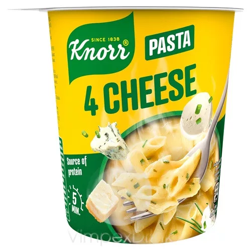 Knorr snack tészta 66g 4 sajtos szósszal