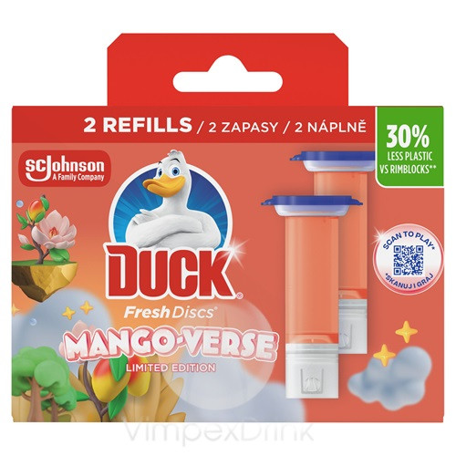 Duck Fresh Discs kor. utt 2x36ml Mango V.