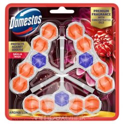 Domestos Aroma L. WC-rúd 3x50g Dhalia