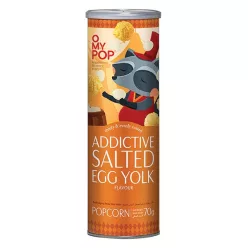 OMYPOP Sózott tojássárgás popcorn 70g