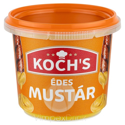 KOCH'S Édes Mustár 210g /12/