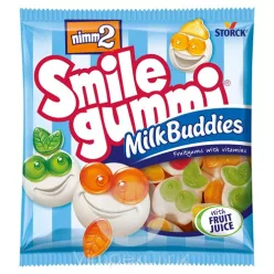 Nimm2 smilegummi Milk Budd.90g/24/-új