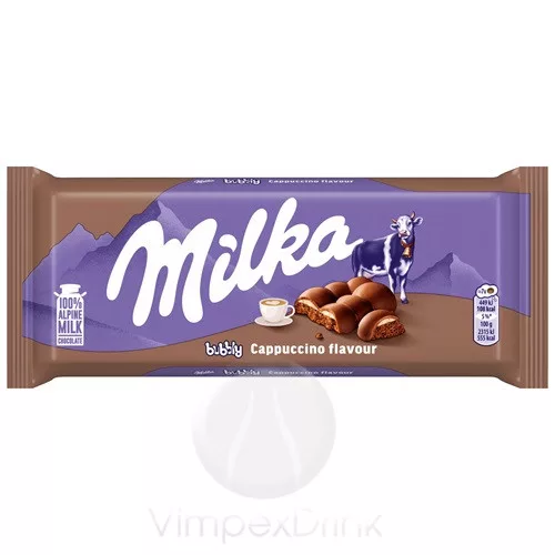 MILKA Bubbly Cappuccino 97g /12/