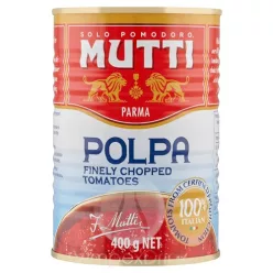 Mutti Polpa Darab.Paradicsom 400g konz