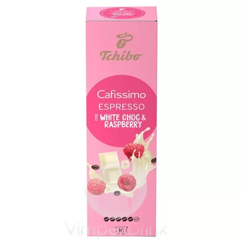 Tchibo Cafissimo málna-fehércsoki 10*7g