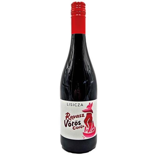 Lisicza Ravasz Vörös cuvée szár.0,75l-DRS