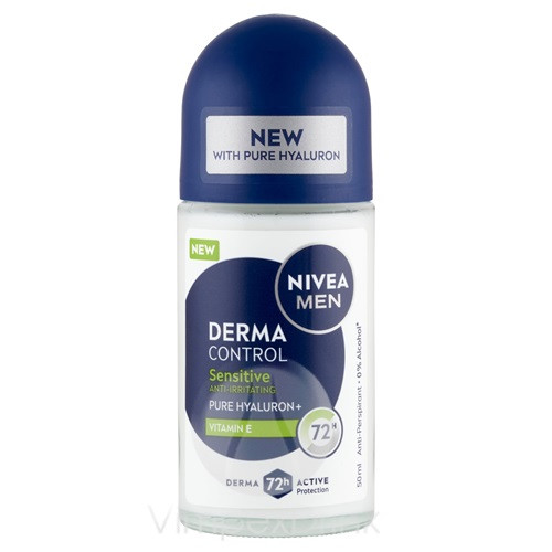 Nivea Men roll 50ml Derm.Control Sensit.
