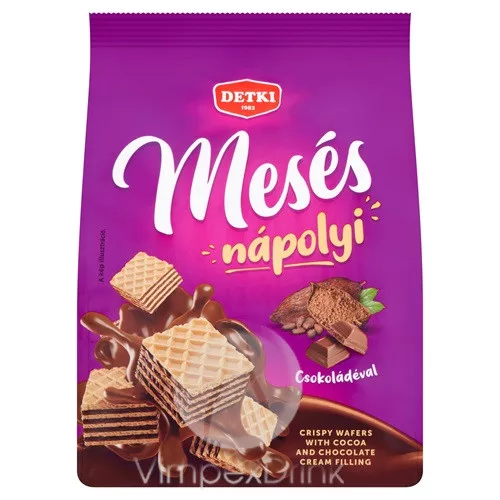 Detki Mesés Nápolyi kakaó-csokoládé180g