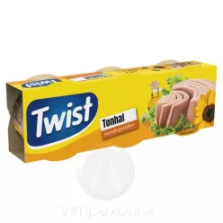 Twist tonhaltörzs napraforgóolajban 3*80g