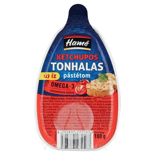 Hamé ketchupos tonhalas pástétom 100g