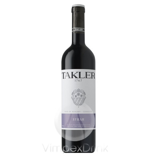 Takler Szekszárdi Syrah 0,75l DRS