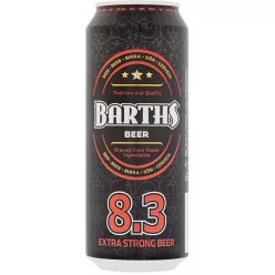 BARTHS sör 8,3% doboz 0,5L DRS
