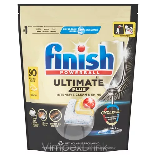 Finish tabletta 90db Ultimate Plus Lemon