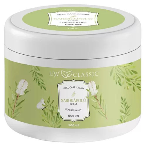 UW Classic krém 500ml Teafaolajos sarok.