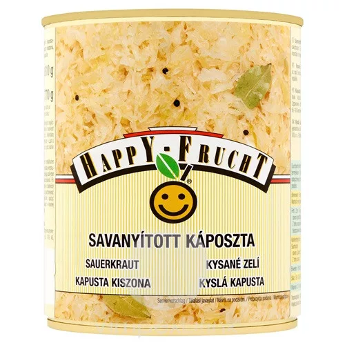 Happy Frucht savanyított káposzta 810g