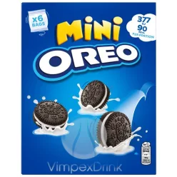 OREO MINI keksz vaníliás 114g /6/