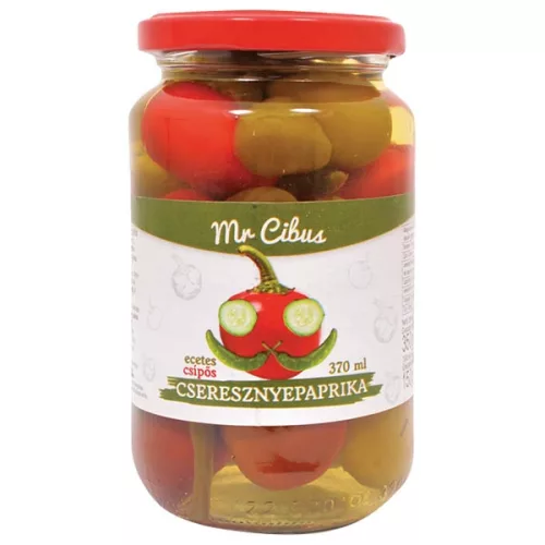 Mr Cibus Cseresznye paprika, csípős 370ml