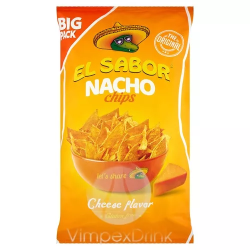 EL SABOR Nacho chips sajtos 180g
