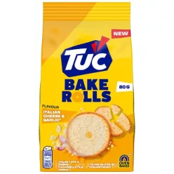 TUC Bake Rolls Italian cheese & garlic 80g