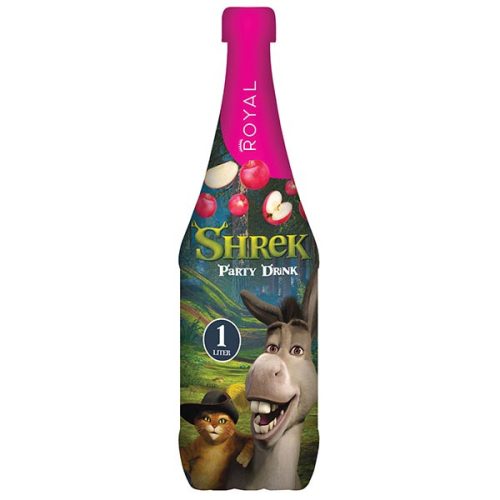Shrek Gyerekpezsgő Alma 1l PET-DRS