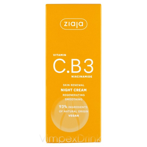 Ziaja arckrém 50ml B3, Niacinamid éj.