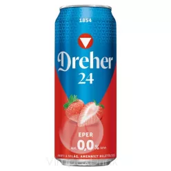 Dréher 24 Eper 0,0% 0,5L DOB-DRS