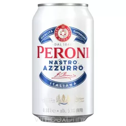 Peroni Nastro Azzurro 5% 0,33L DOB-DRS
