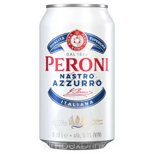 Peroni Nastro Azzurro 5% 0,33L DOB-DRS