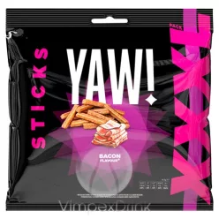 YAW! Extrudált snack sticks baconos 120g