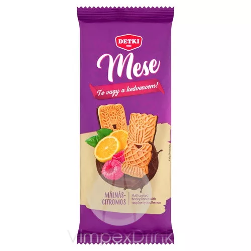 Detki Mese Mézes málna-citrom ét 180g