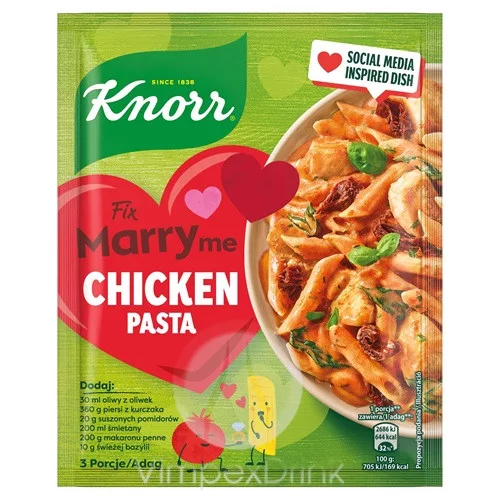 Knorr 48g Merry me Csirkés tészta