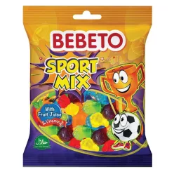 Bebeto Sport Mix vegyes gumicukor 80g