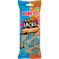 Bebeto HappyLaces raspberry-mandar75g