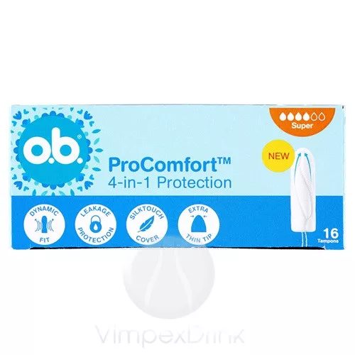 OB tampon ProComBloss. 16db Super Új
