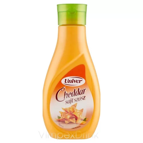 UNIVER CHEDDAR SAJT SZÓSZ FL 410g