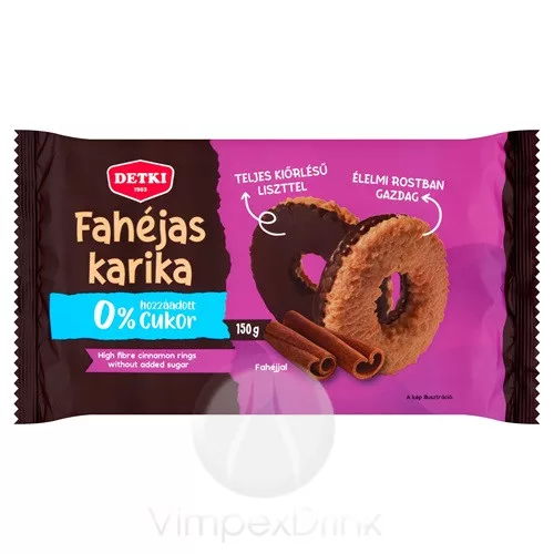Detki HCN fahéjas karika ét 150g /13/